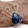 Labradorite Necklace Blue Silver Natural Beads  Gifted Pendant Cts