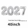 2026 Large Foil Number Balloons Set: 32'' & 40'' for New Year's Celebrations