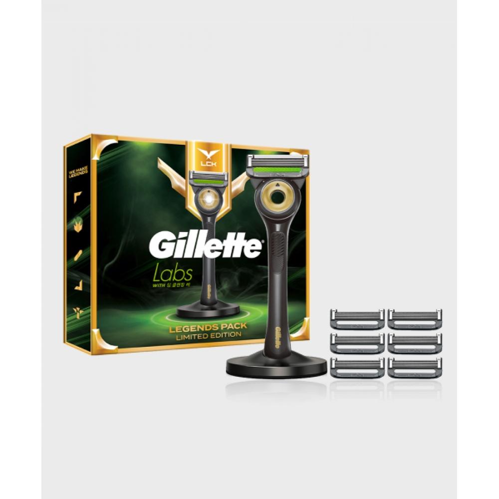 Gillette Labs Deep Cleansing Bar Lck Legend Pack  Handle+7 Razor Blades LCK Legend Pack (Handle+7 Razor Blades) [G192]