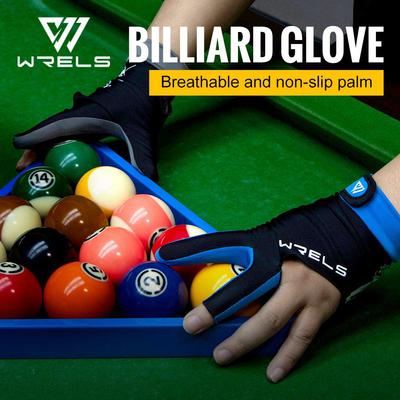 1Pc Three Fingered Billiard Gloves Pool Snooker Glove for Men Women Fits Both Left and Right Hand Billiard Accessories