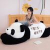 Cute Giant Panda Doll Sleeping On the Bed Throw Pillow Rag Doll Hugging Bear Plush Toy Birthday Gift Female