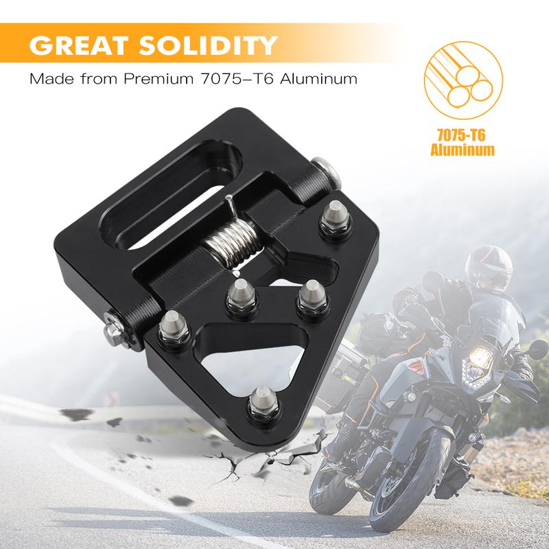 Rear Folding Brake Pedal Step Tip Plate For KTM 690 Enduro R 690 SMC R 390 790 890 1090 Adventure R 1290 Super Adventure/R/S/T
