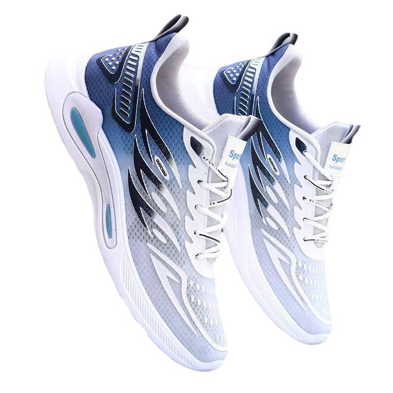 Męskie sneakersy z siateczki tkane w locie 2025: Modne, Wygodne, Casualowe Buty Sportowe z Miękką Podeszwą