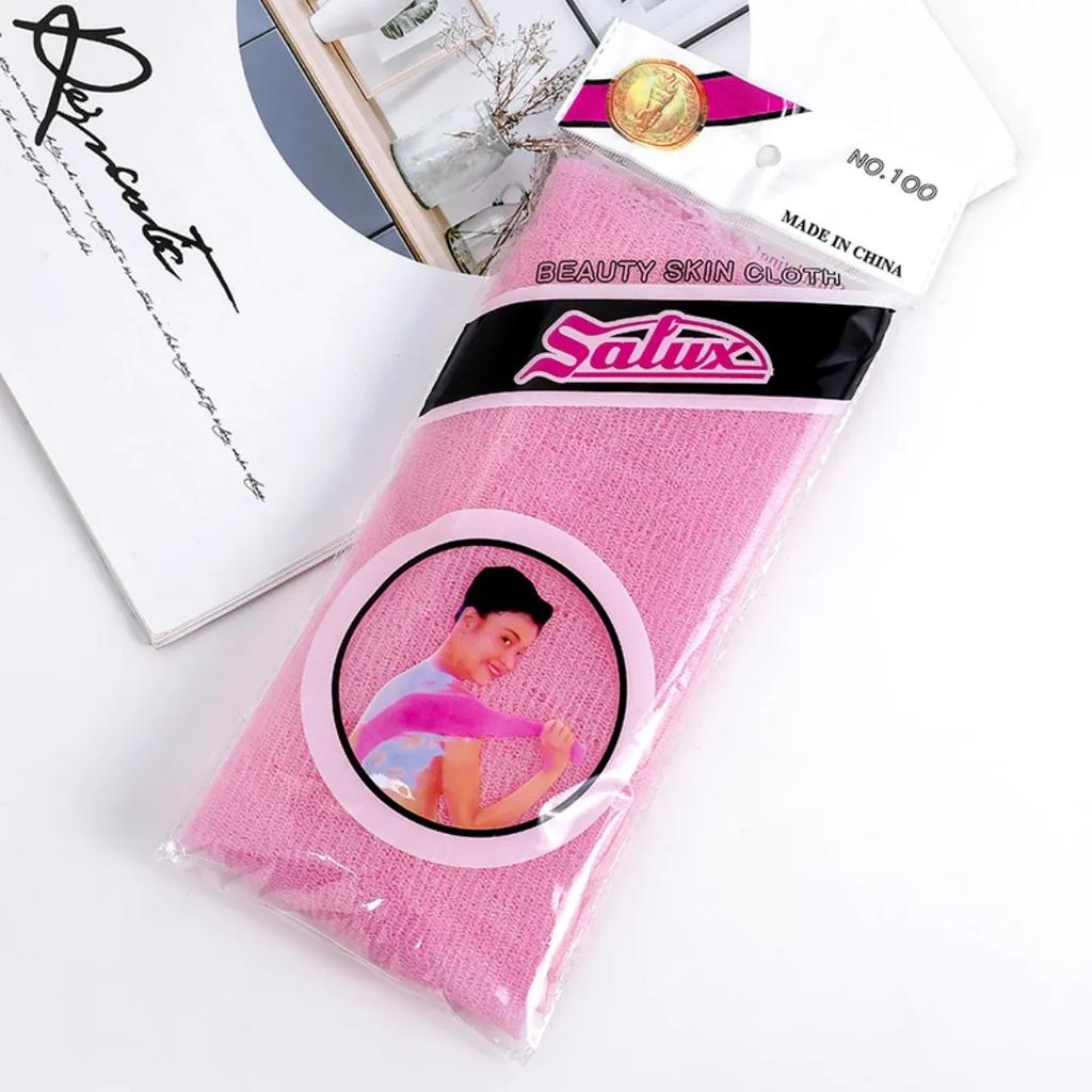 1pc Beauty Skin Exfoliating Cloth Washcloth Japanese Body Wash Towel Nylon Bath Towel Skin Polishing Towel Body Back Scrubber