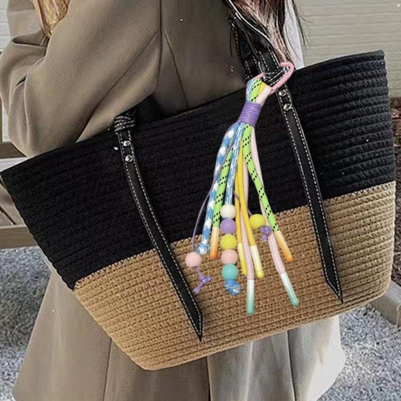 Sweet Keychain Featuring Creative Designing Hand Woven Key Chain Ornament Pendant For Everyday Use and Bag Decoration