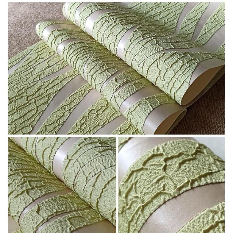 Wavy Stripe Wallpaper Thickened Deer Skin Velvet for Bedroom Living Room TV Wall Background Wallpaper Papel De Parede