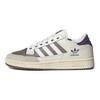 adidas Originals Centennial 85 Sneakers Bas en Cuir Suede Unisexe Blanc Violet Gris IE2369