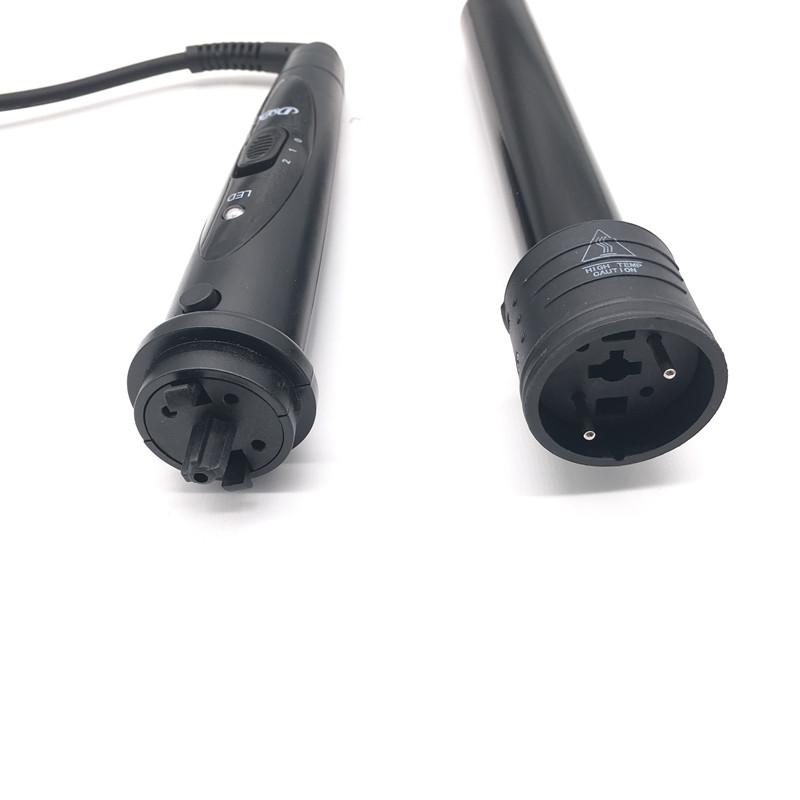 3 in 1 Lockenstab Pflege Styling Lockenstab Austauschbare 3 Teile Clip Haareisen Lockenstab Set Lockenstab Frisuren Werkzeug