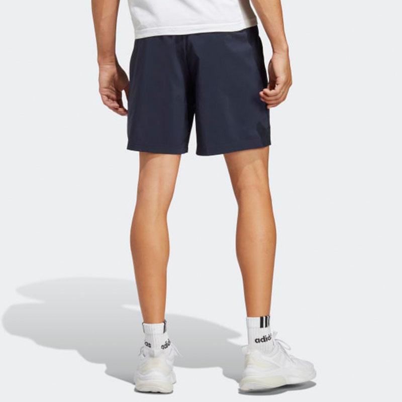 Adidas Letter Logo Printed Shorts Men Shorts Navy-Blue IC9442