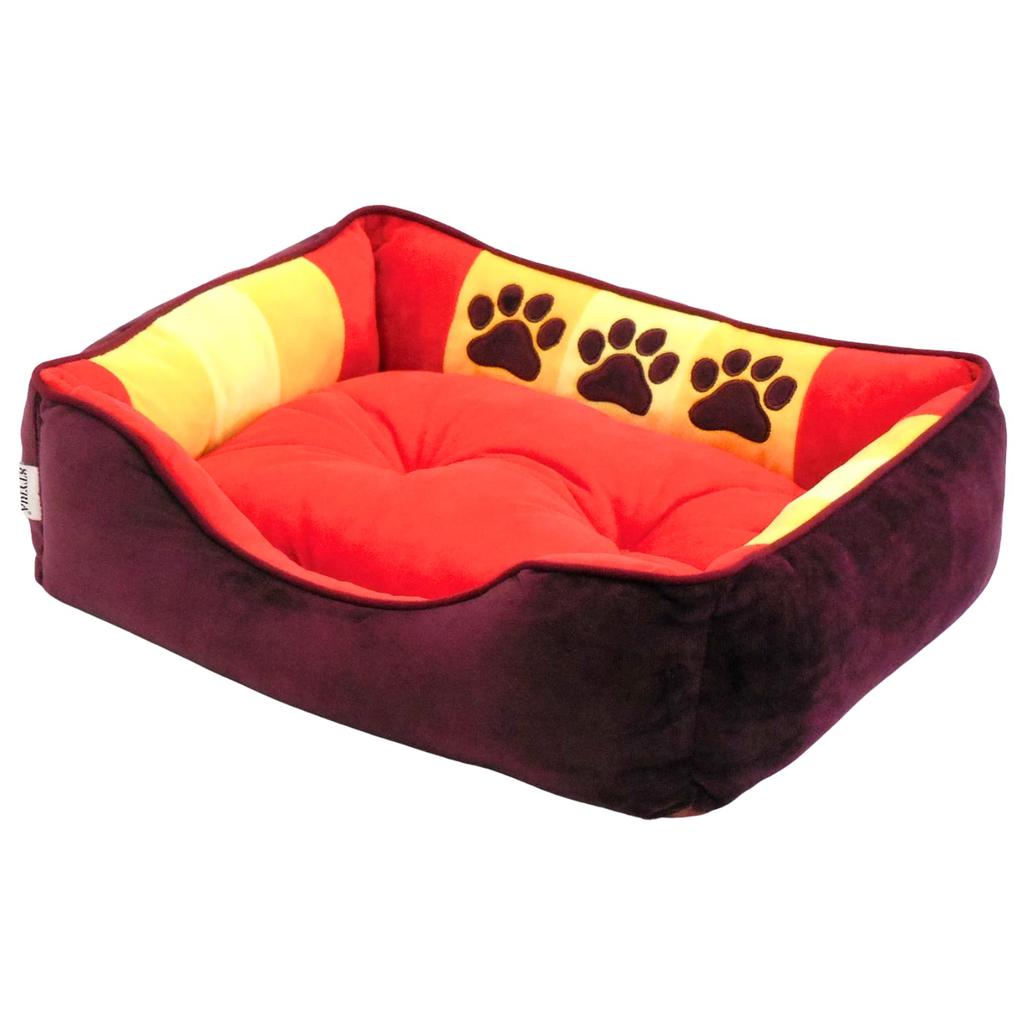 STYRIA Pet Reversible Soft and Suitable for and Large Dogs Dog/Cat Bed, Year-Round, All-Season, Washable, Cute, Stylish, Cushion, Fluffy, Small,