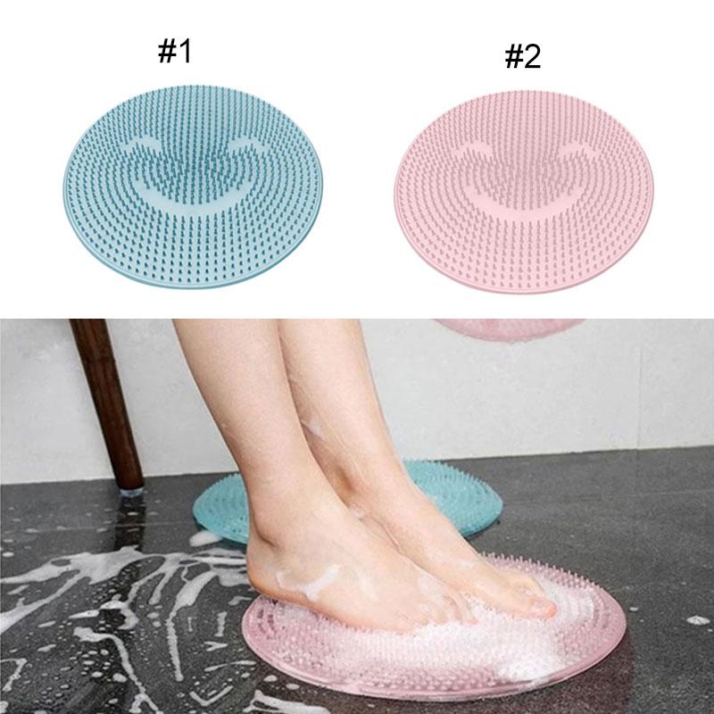 

Массажный коврик для ленивой ванны, силиконовая присоска, коврик для душа в ванной, нескользящий скруббер