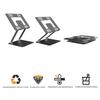 Suporte para laptop de liga de alumínio, dobrável, ângulo de altura ajustável, dissipação de calor, antiderrapante, portátil, tablet, computador, suporte de elevação, acessórios para PC