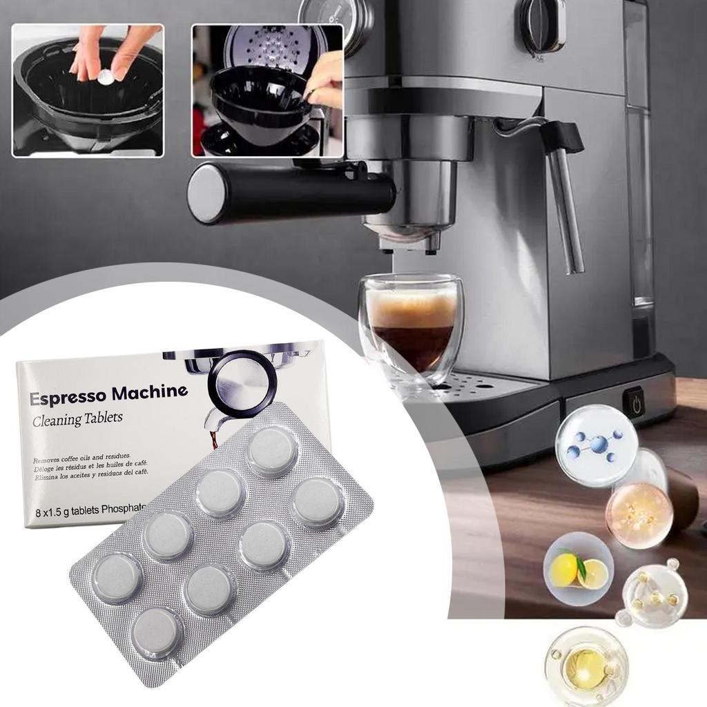 Espressos Machine Cleaning Tablets Coffee Machine Cleaner Descaler Tablets Espressos Device Descaler Tabs For Kitchen Apartment