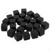 25 Pieces Square Edge D6 Six Sided RPG Gaming Gift