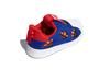 Adidas Originals SUPERSTAR 360 Abrasion Resistant Low top Toddler Shoes Blue White Red Infant And Toddler FY2512
