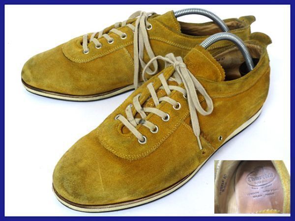 

Church’s Leather Suede Sneakers [Italy/10/28.5/Yellow Brown]