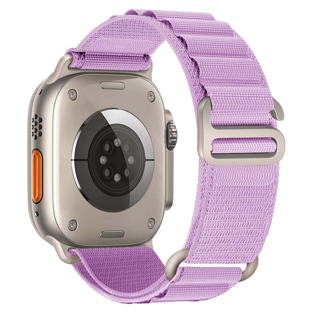 Alpine Loop Strap for Apple Watch Band 44mm 40mm 49mm 45mm 41mm 38mm 42mm Nylon Watchband Bracelet Iwatch Series 9 5 SE 6 7 8 Ultra 2