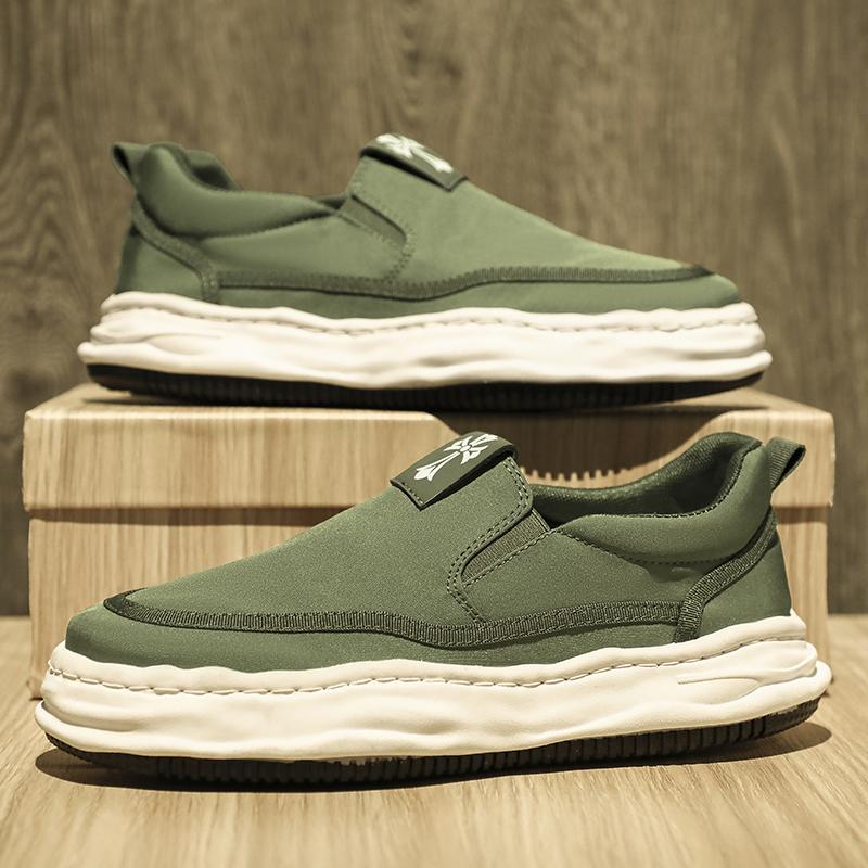 Loafers Shoes for Men Casual Sneaker Male Sneakers Skateboard Canvas Soft and Comfortable Sports and Leisure Fashion Non-Slip