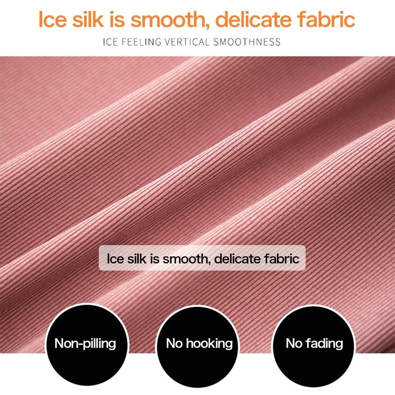 Women Summer Wide Leg Pants Drawstring Pants High Waist Straight Pant Korean Loose Sweatpants Long Trousers Ice Silk Pants