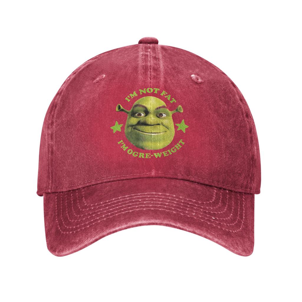 Funny Green Meme Swamped Shrekes Vintage Cartoon  Print Caps For Unisex Cotton  Trucker Hat Causal Headwear Baseball Cap