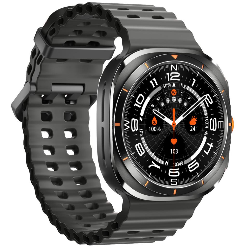 W7 1.43-inch AMOLED Screen Health Monitoring Smart Watch Waterproof Sports Smart Bracelet