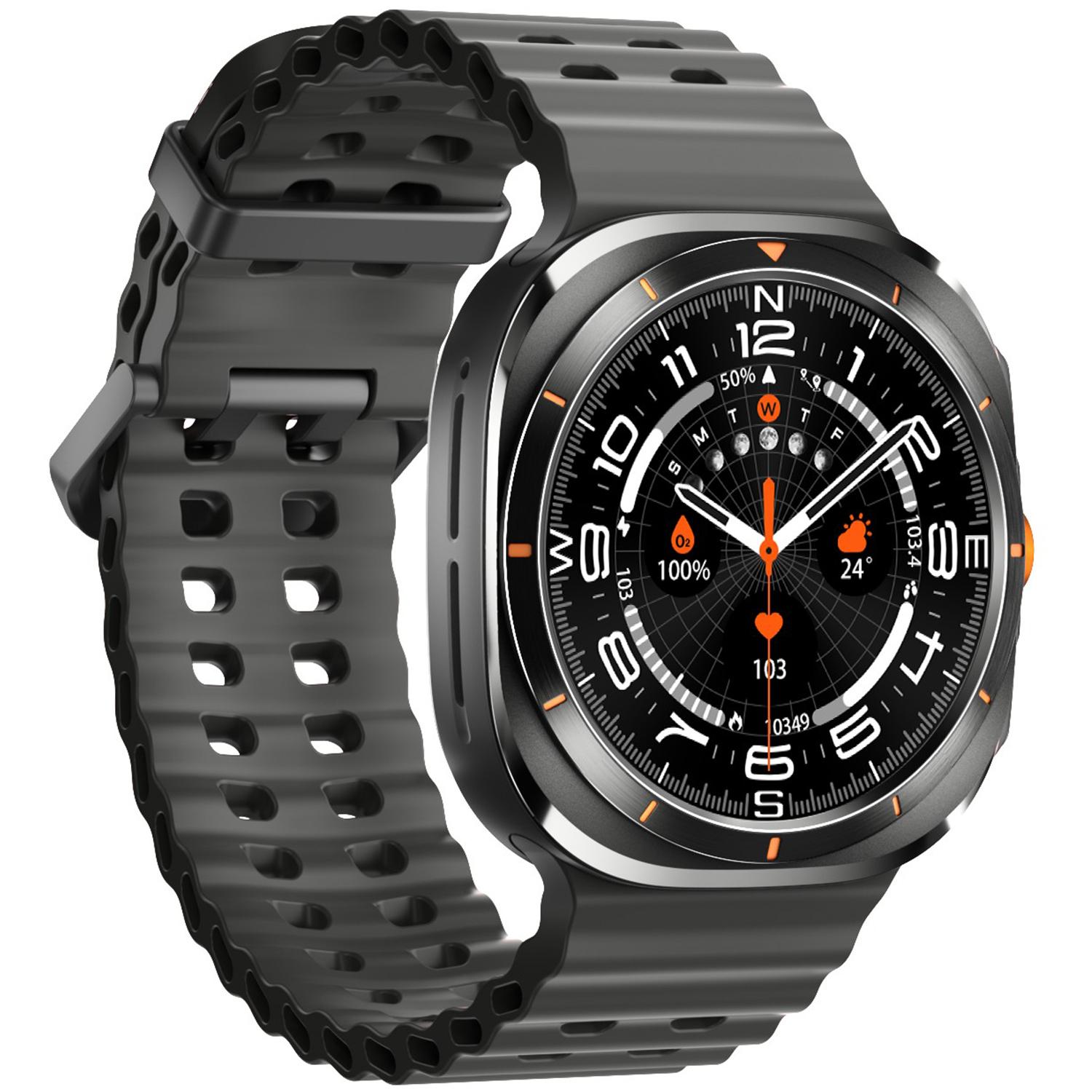 

W7 1,43-дюймовий AMOLED екран Моніторинг здоров я Смарт-годинник Водонепроникний Спортивний Смарт-браслет Black