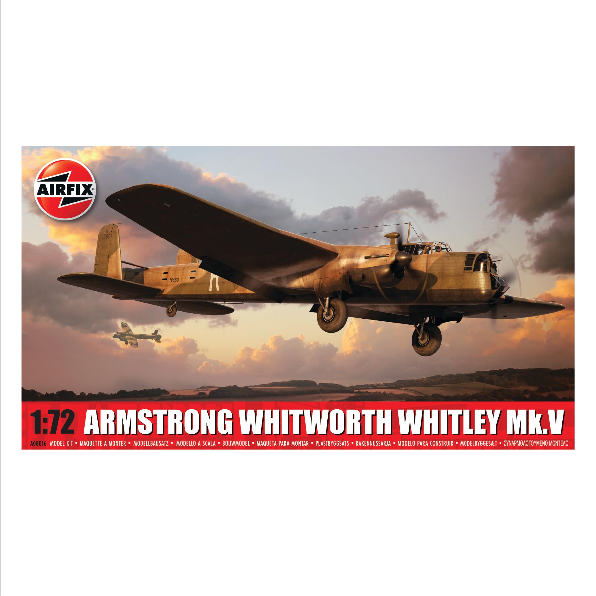 

Airfix Armstrong Whitworth Whitley Plastic Model 1/72 Mk.V
