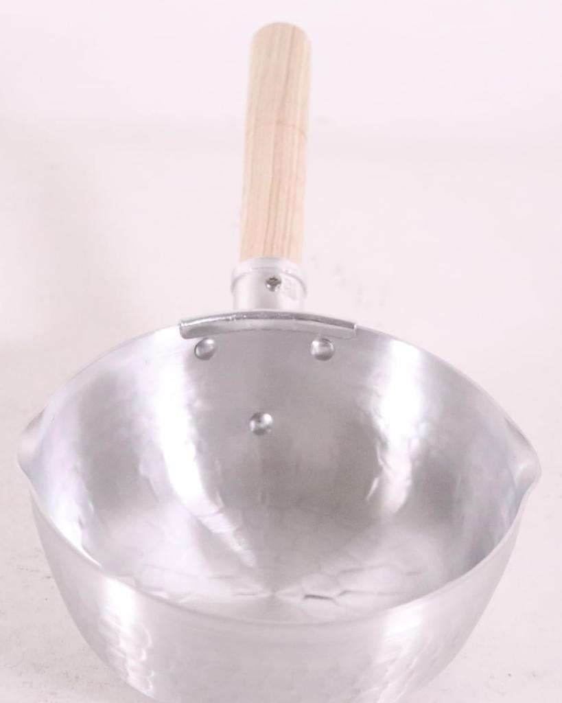 Puppy Brand K Aluminum Yukihira Pot 15cm Double-Mouthed