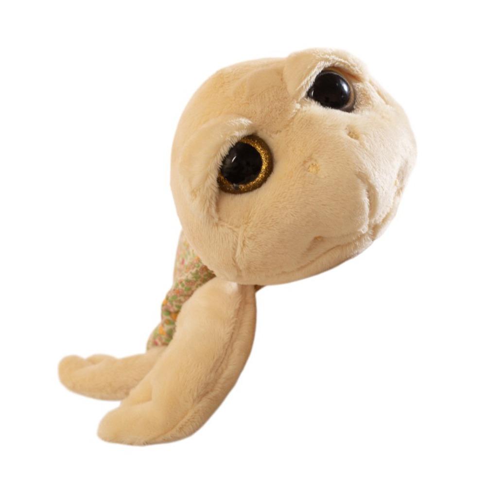 Животные Морское Животное Черепаха Звезда Пушистая Морская Черепаха Мягкая Коллекция Милое Животное Морская Черепаха Подушка Детский Подарок бежевый