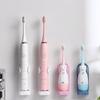 1 PCS Adjustable Toothbrush Holder Electric Toothbrush Base Silicone Non-slip Wall Mounted Brush Body Bracket Adapter ZPG