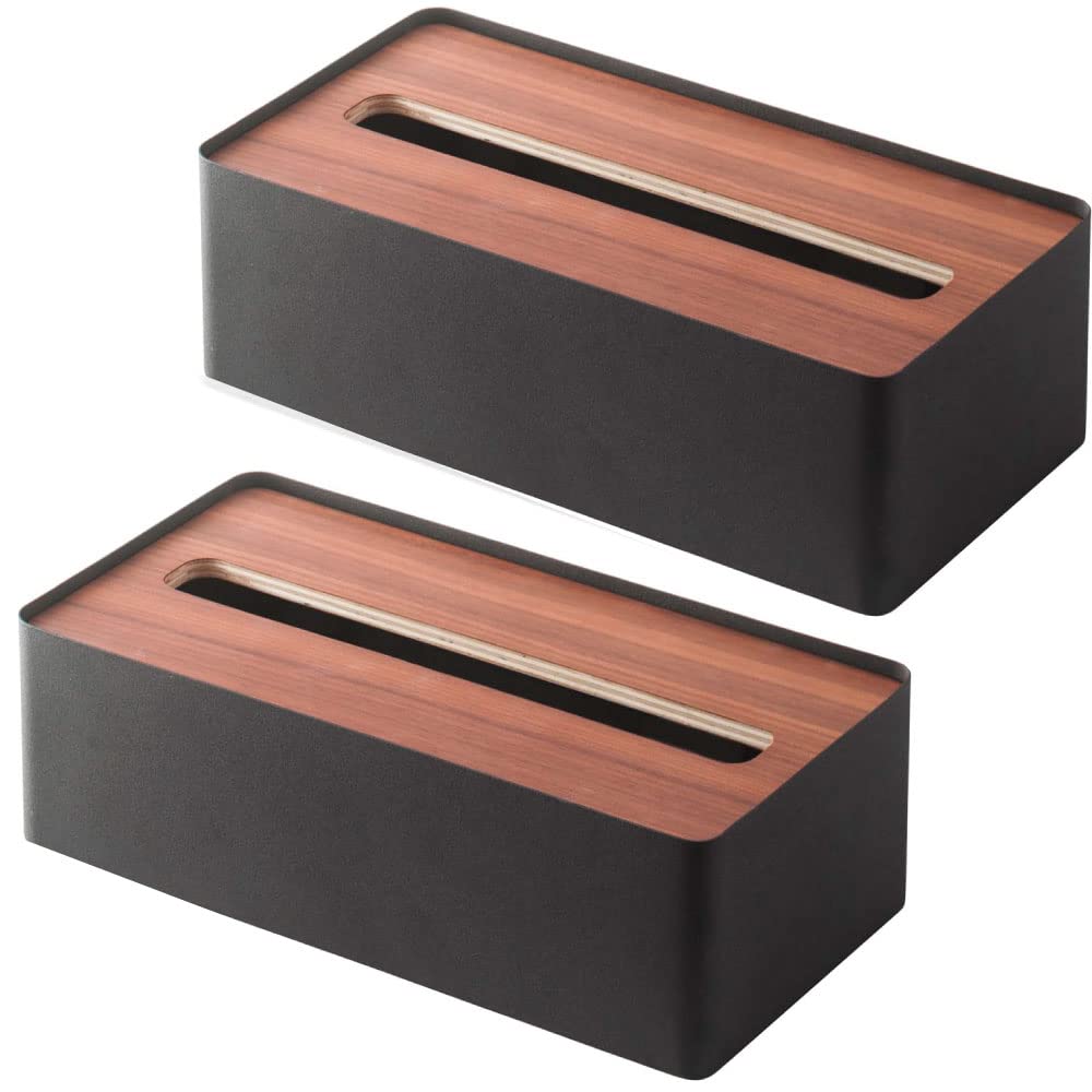 

Yamazaki Jitsugyo Tissue Case Lin L of L ([Set 2], Brown) коричневый