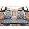 Thickened Fuzzy Automotive Seat Cushion And Backrest 3-Piece Set Single Seat Cushion With Thermal Cotton, No Binding, Office C