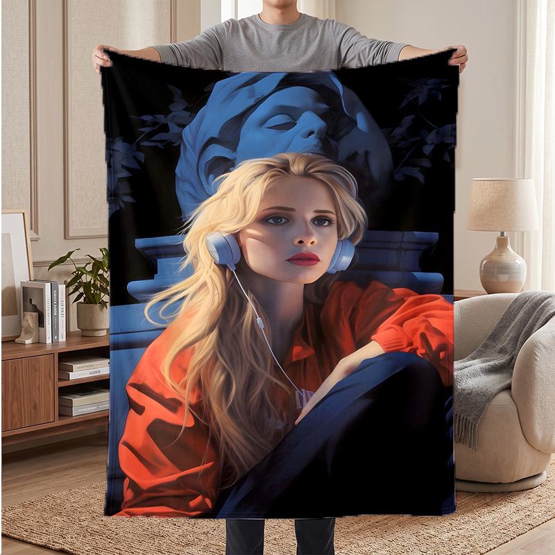 Buffy the Vampire Slayer Soft Warm Flannel Blankets Comfortable Blanket for Home Decoration Gifting