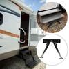 Foldable Step Stabilizer 2.8-11.3in Adjustable Step Stabilizer Support Stabilizer for Campers Trailer Easy Installation