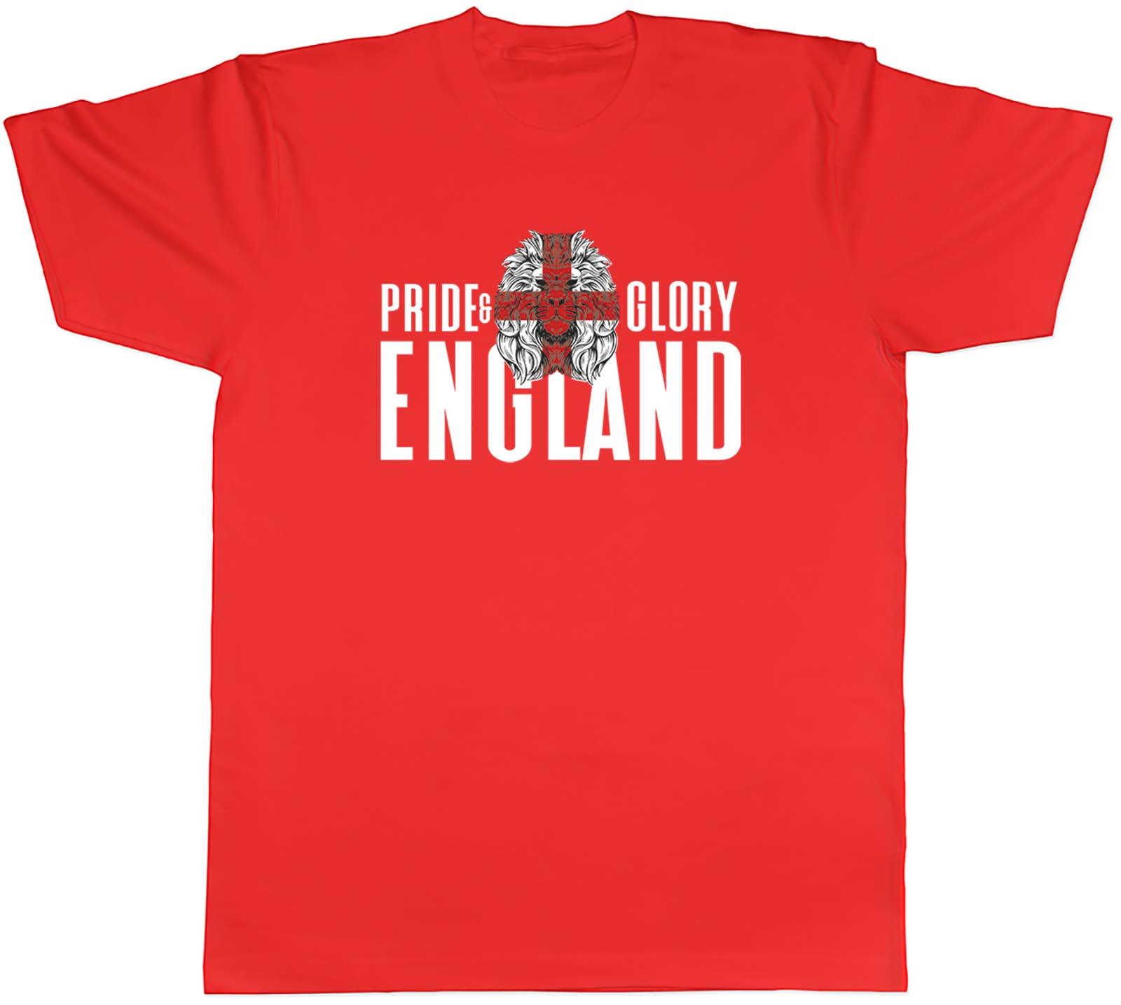 Unisexs T Shirt England Football Pride Glory Lions World Cup Unisex Tee Gift S