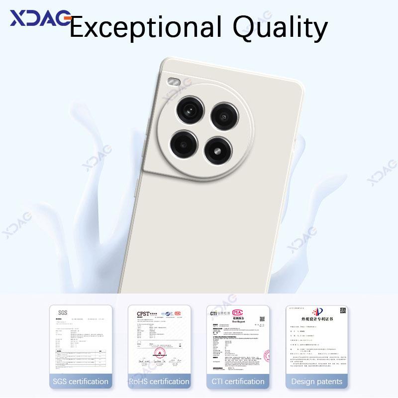 Mobile Phone Case for OnePlus Ace 3 Pro Ace3 3Pro 5G 360 Soft Luxury Square Liquid Silicone Back Cover One Plus Ace3Pro