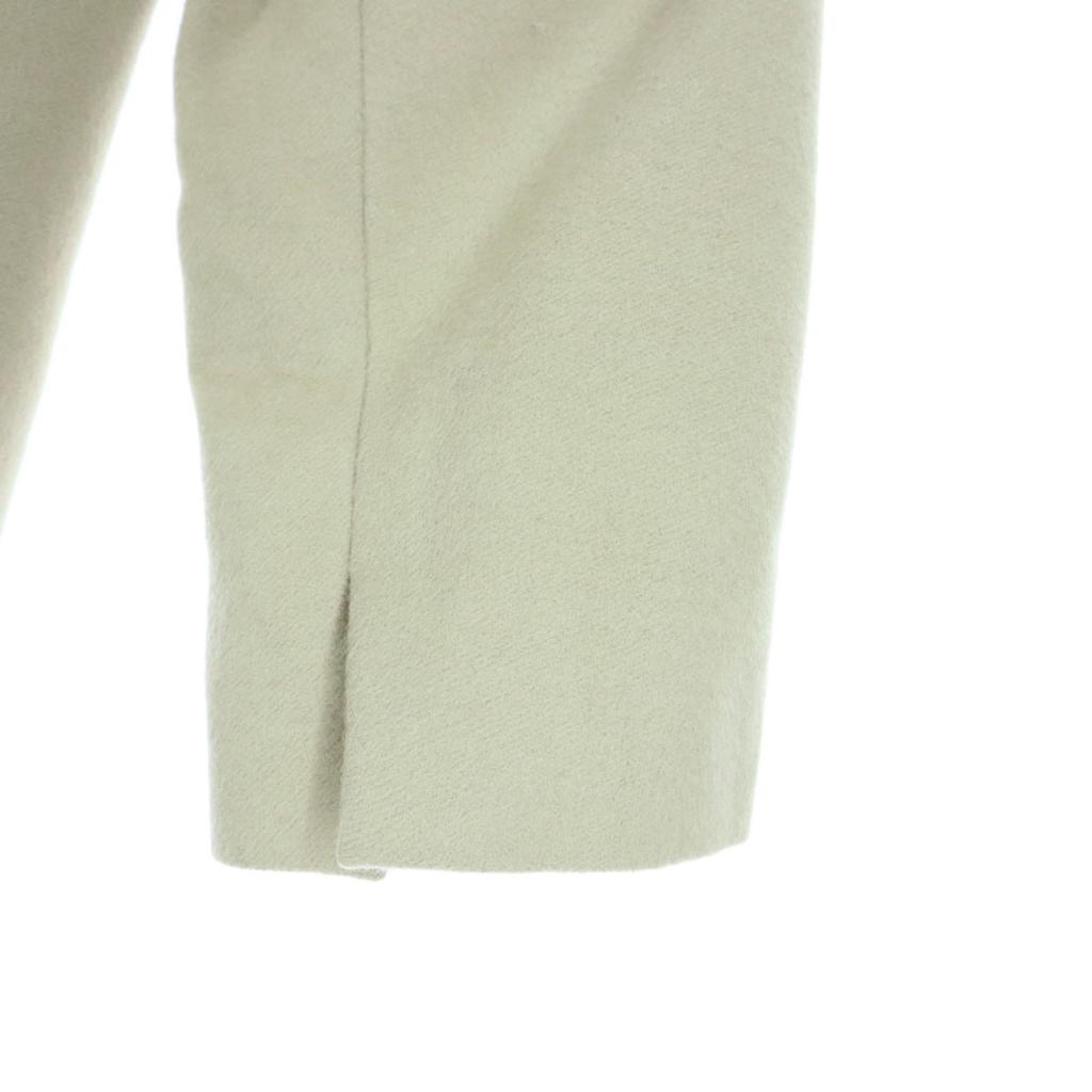 23ku Long Sleeve Wool Coat 40 Beige Women Used