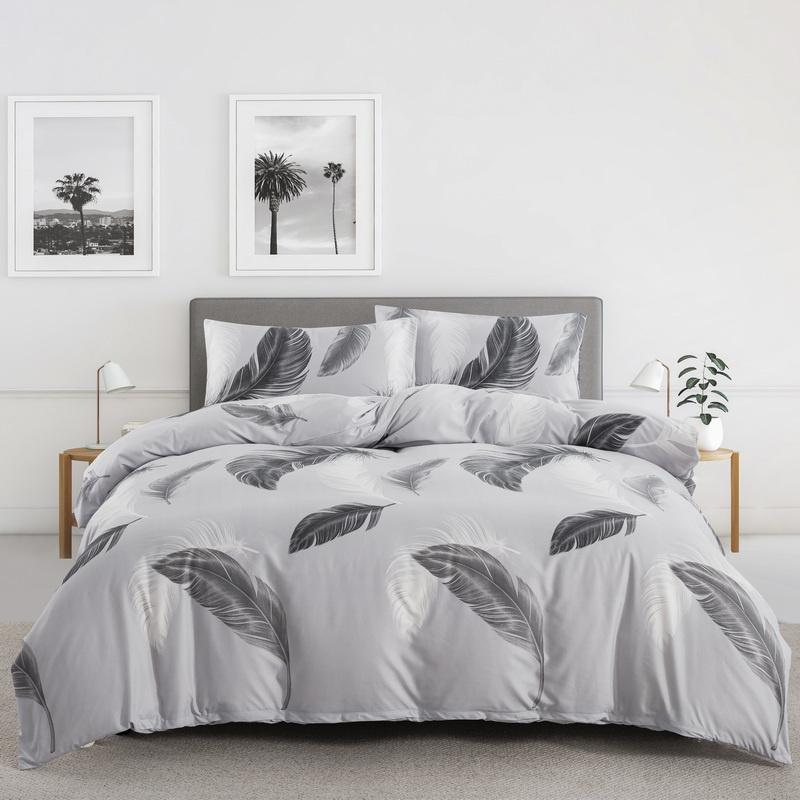 Abstract Geometric Duvet Cover Full Queen Size Wave Pattern Bedding Set Farmhouse Comforter Cover Microfiber Chevron Quilt Cover
