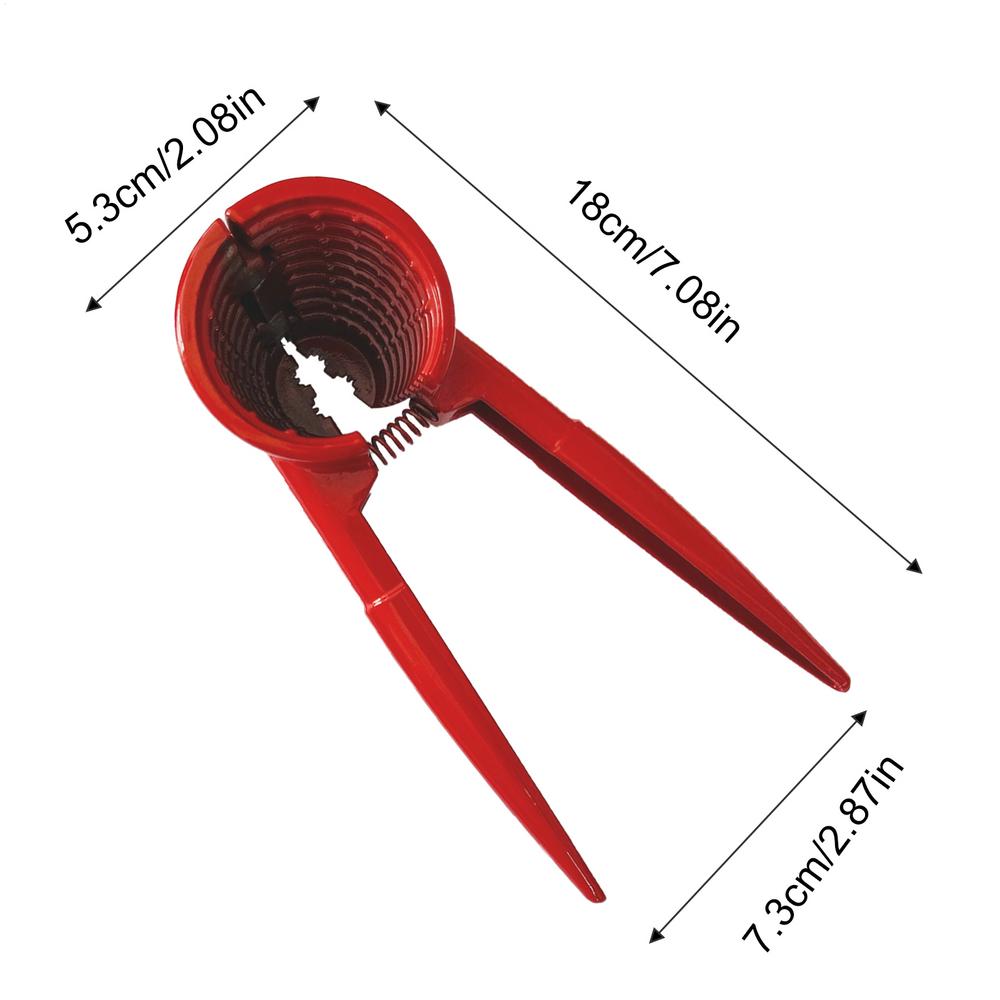 

Инструмент для колки орехов Шелушитель Открывалка Инструмент Сверхпрочные Орехоколы Инструмент для открывания Нескользящая Воронка Щипцы для грецкого ореха Подсолнечника Фундука