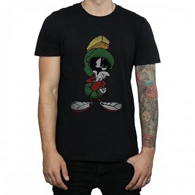 Ανδρικό Βαμβακερό T-Shirt με Πόζα του Μάρβιν του Άρη