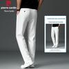 Pierre Cardin Men's Summer Linen Blend Cool-Feel Straight Casual Pants