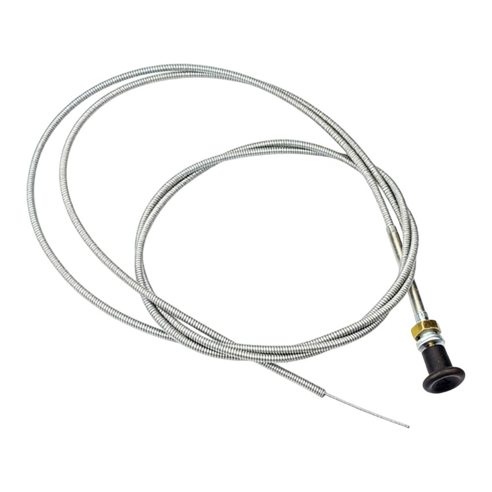 Cuttable 96 Inch Push Pull Control Cable For Lawn Tractors Go-Karts Mowers Versatile Throttle Choke Wire Replacement Part