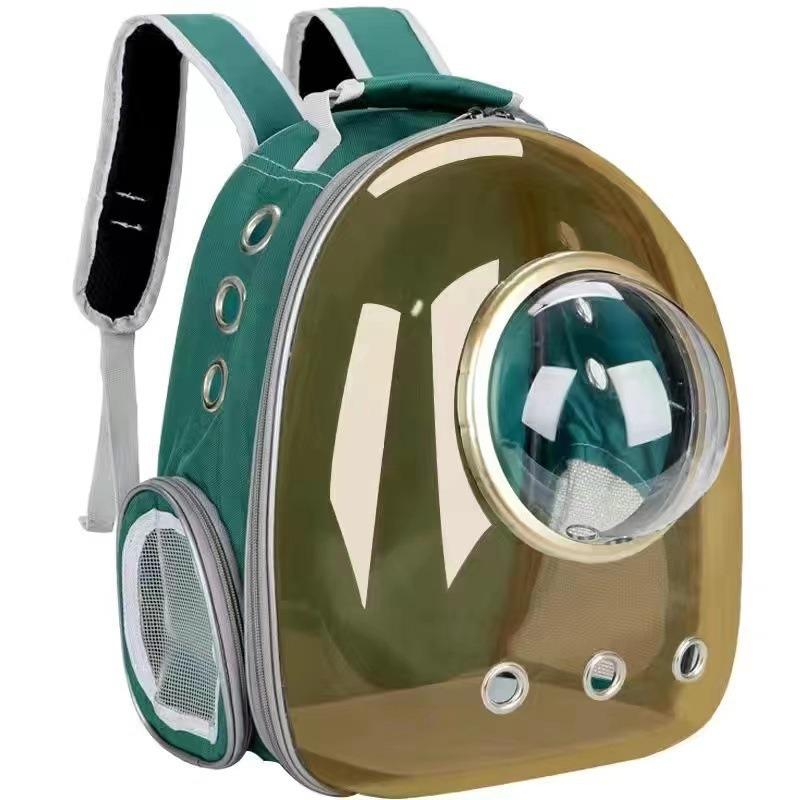 Transparent Cat and Dog Backpack - Large Space Pet Outing Bag