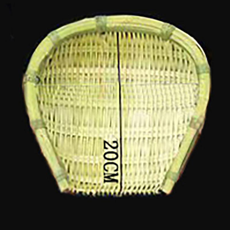 

Плетений бамбуковий кошик-сито для просіювання та зливання води для рису та овочів 20*19 cm