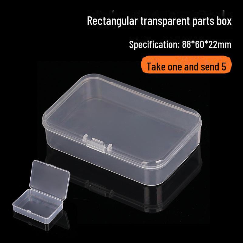 Green Forest Multi-grid Rectangular Tool & Component Storage Box