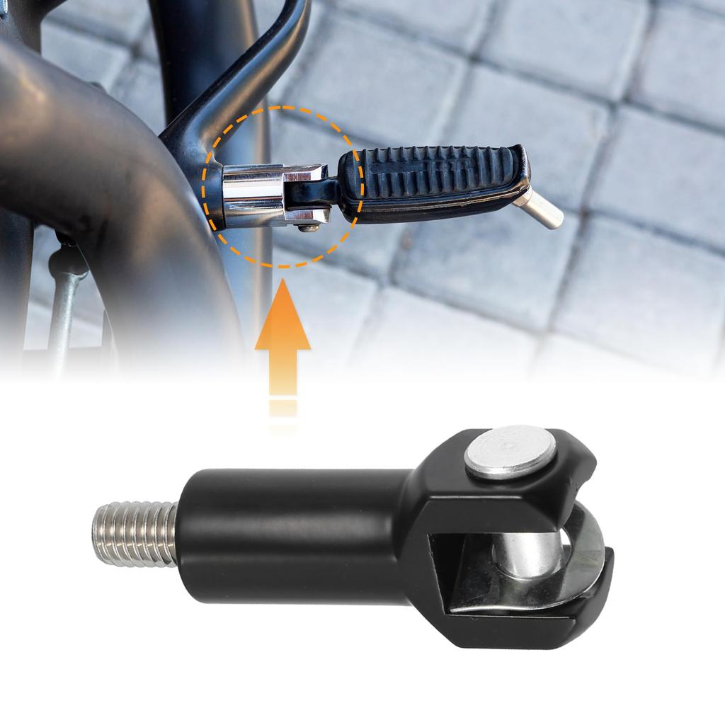 X AUTOHAUX Passenger Foot Peg Support Mount Clevis Kit for Left and Right Harley