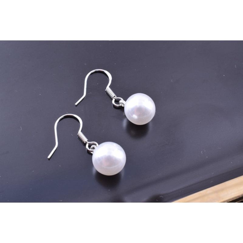 2023 S925 Sterling Silver Pearl Ear Hooks: Elegant & Versatile Earrings for Women