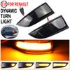 For Renault Megane MK3 Laguna III Stage Grand Scenic III Fluence Latitude Lagoon Dynamic Turn Signal LED Side Mirror light