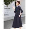 XWI Women's Spliced Denim Shirt Dress