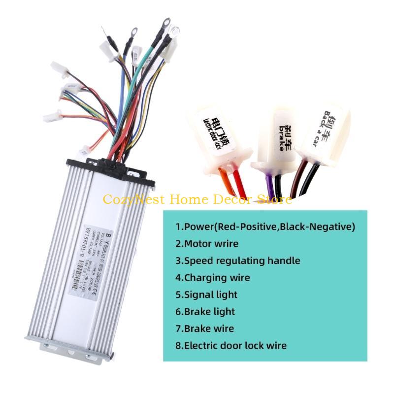 92MF Brushless Motor Completes Kits DC48V 2000W Electric Scooter Drive Motor